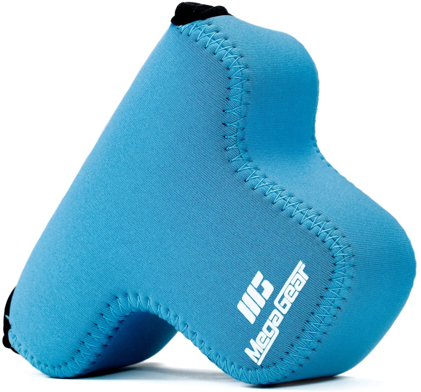 MegaGear MG1006 Fujifilm X-A10, X-A5, X-A3, X-A2, X-A1, X-M1 (16-50 Lens) Ultra Light Neoprene Camera Case - Blue - Image 2