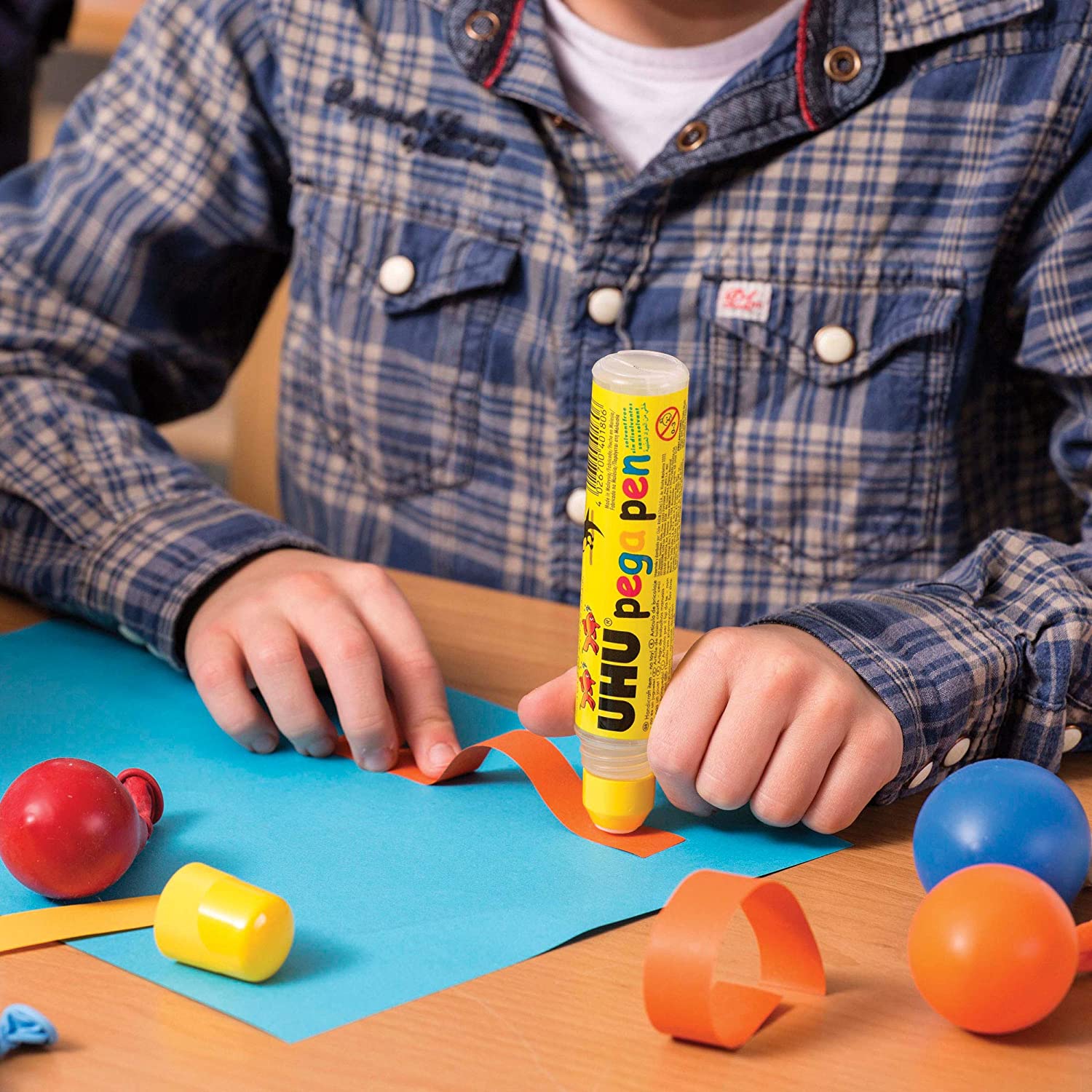 Uhu 50 ml Liquid Glue Stick, Yellow - Image 2
