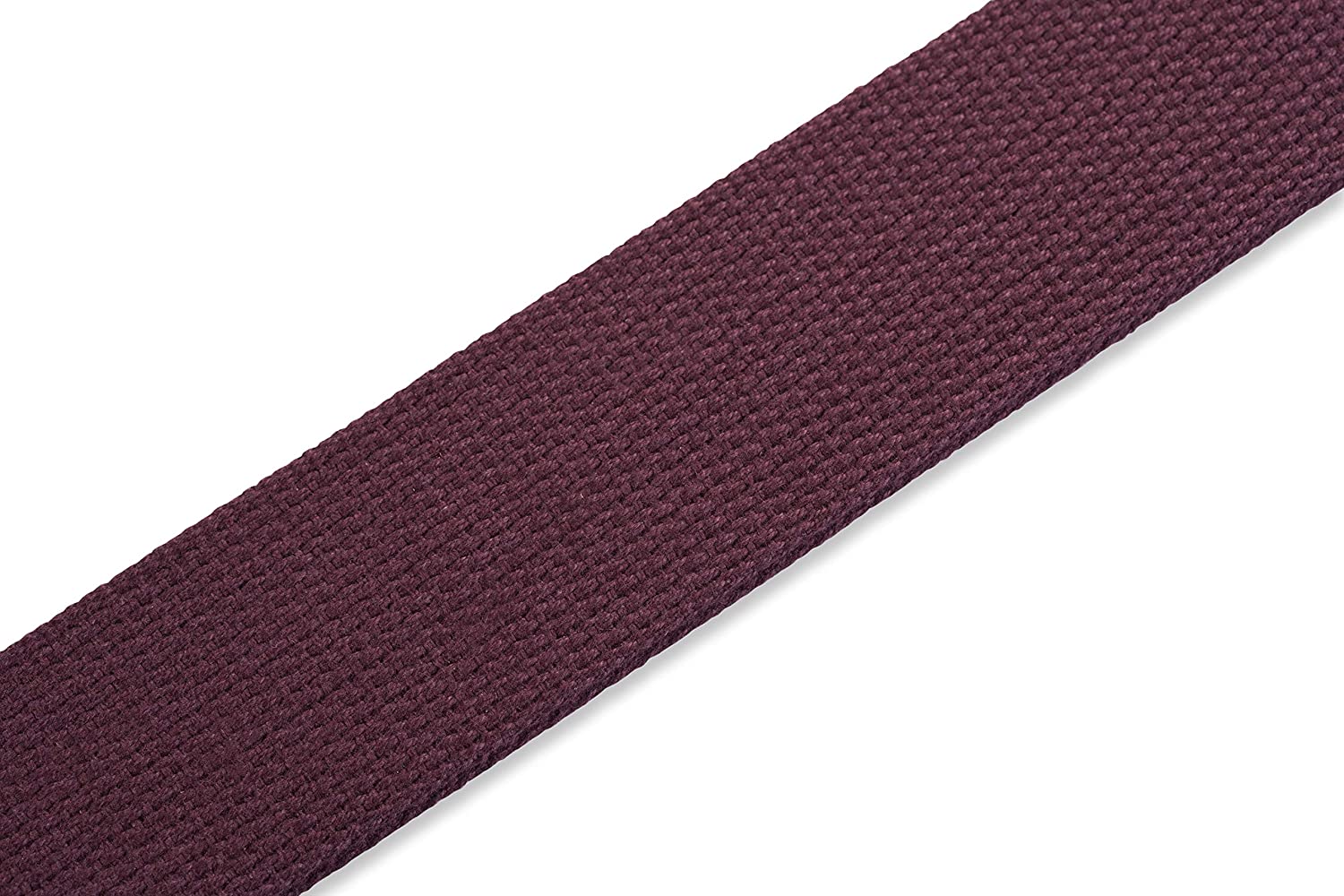 Levy's MSSC8-BRG 2-inch Cotton Guitar Strap - Burgundy, 0 - Image 4