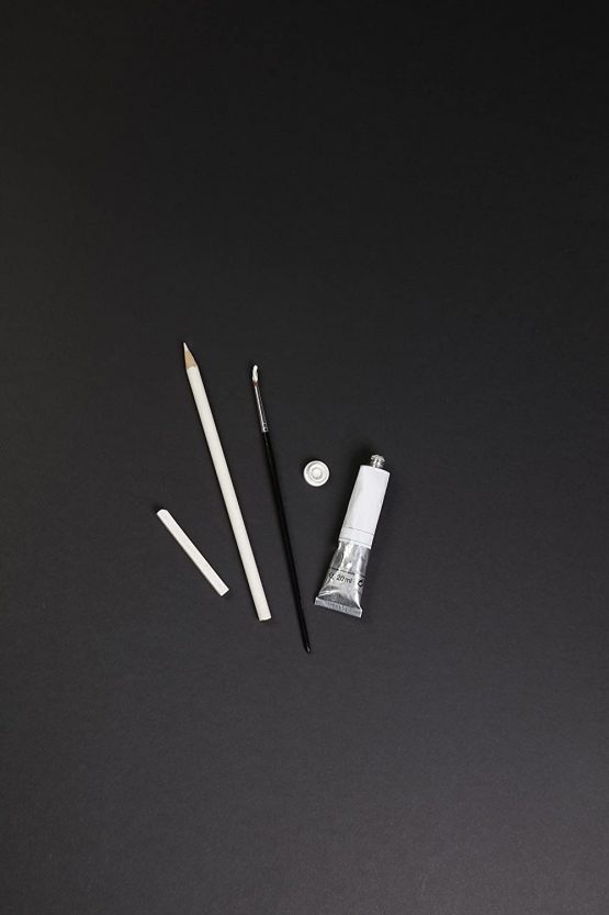 Clairefontaine Carb'On Black Glued Paper Pad, 120 g, A2, 20 Sheets - Image 3