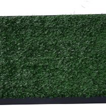 PawHut Indoor Pet Dog Toilet Mat Potty Tray Training Grass Restroom with Tray and Loo Pad
