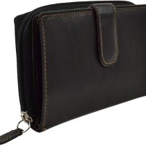 Golunski Ladies Medium Smooth Leather Zipped Purse/Wallet Zen Collection