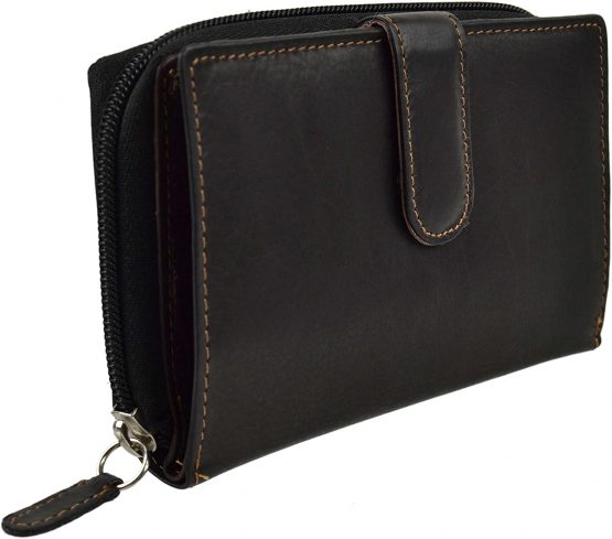 Golunski Ladies Medium Smooth Leather Zipped Purse/Wallet Zen Collection