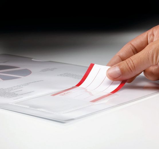 Herlitz A4 Polypropylene Plastic Folder/Document Protector with Pocket (10 Pieces) - Image 2