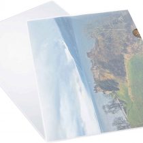 Rapesco 1105 ECO A4 Cut Flush Folder - Transparent - Pack fo 25