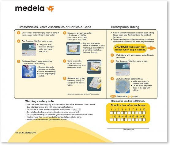 Medela Quick Clean Micro-Steam Bags - Image 3