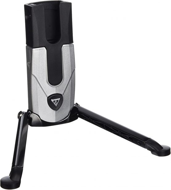 Topeak Unisex's FlashStand Fat Bike Stand, Silver, Black, 15.7 x 9.6 x 3 cm / 6.2” x 3.8” x 1.2” (Folded) 19.8 x 16.6 x 13.6 cm / 7.8” x 6.5” x 5.3” (Open)