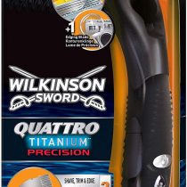 Wilkinson Sword Quattro Titanium Precision Men's Razor
