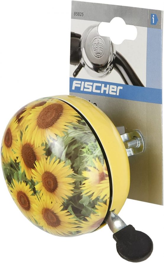 fischer Maxi Ding Dong Bicycle Bell, One Size, Yellow - Image 4