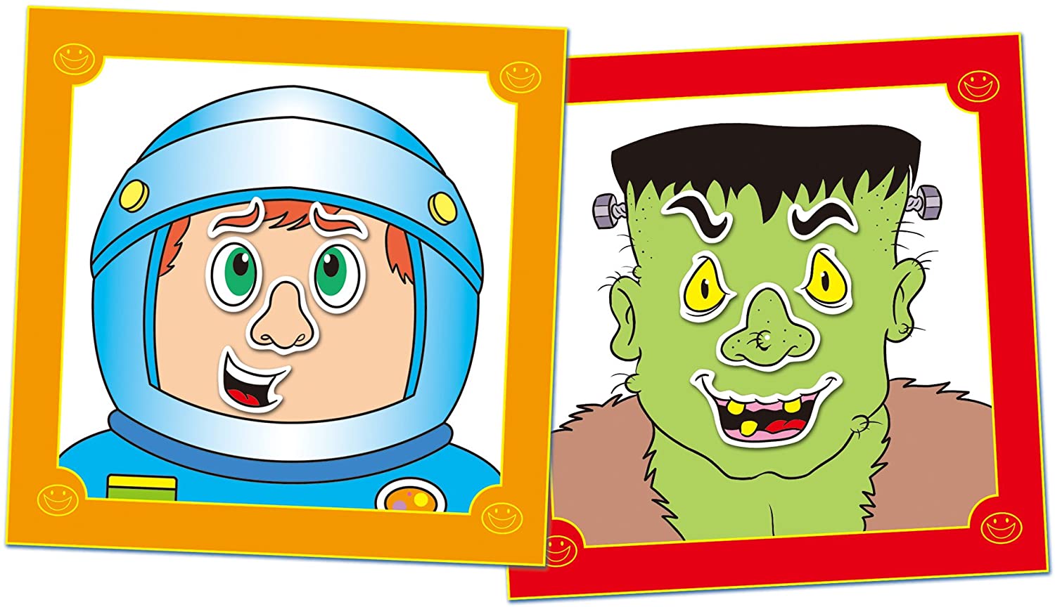 Galt Toys, Funny Faces Sticker Book,Kids Sticker Book, Ages 3 Years Plus, Multicolor - Image 2