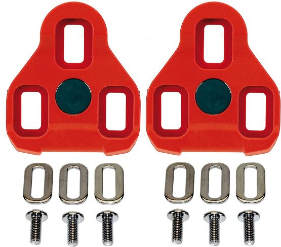 Exustar Unisex's E-ARC10 Cleat Set, red