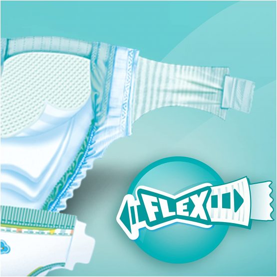 Pampers Baby Dry Size 5 + Nappies with Absorbing Channels 68 units - Image 4