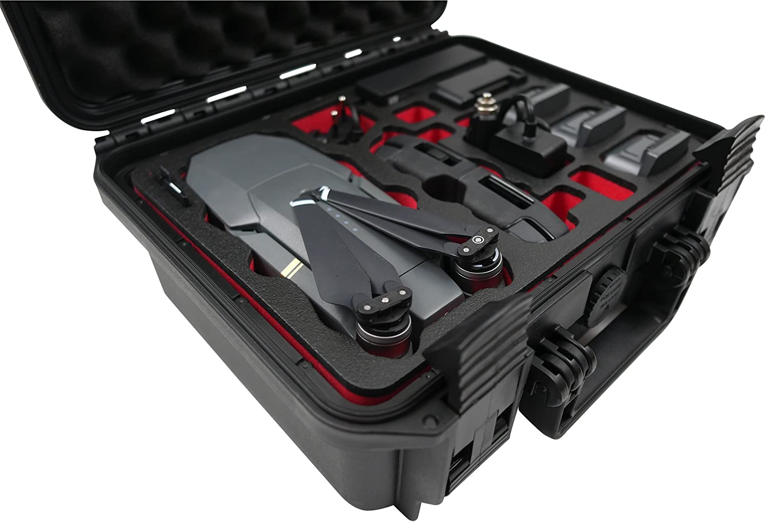 TomCase Drone Case Travel Edition for DJI Mavic 4 Pro, Fly More/Creator Combo, with RC2/RC Pro 2, Hard Case - Image 3