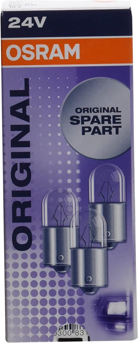 Osram 5637 Original Lamps with Metal Base, Set of 10 - Image 2