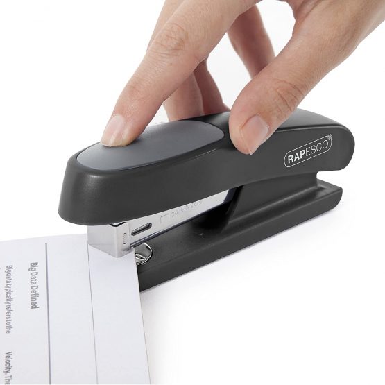 Rapesco RR7260B3 Stapler - Sting Ray, 20-sheet capacity. Uses 26 and 24/6mm staples - Black - Image 3