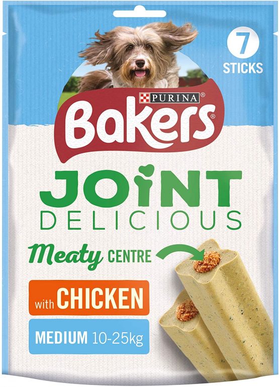 Bakers Joint Delicious Medium Dog Treats Chicken 180g - Case of 6 (1.08kg)