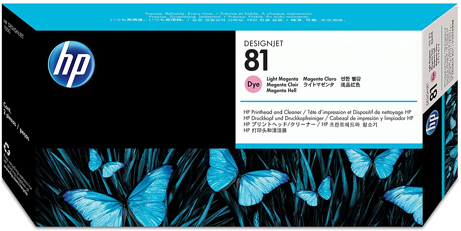 HP Original C4955A Print Head + Cleaner No 81 Magta Light, Yes, Printhead - Image 2