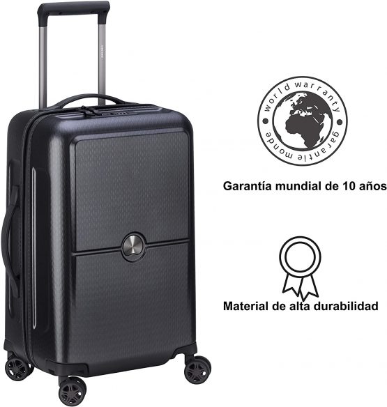 Delsey Paris TURENNE Hand Luggage, 55 cm, 37.8 liters, Black - Image 3