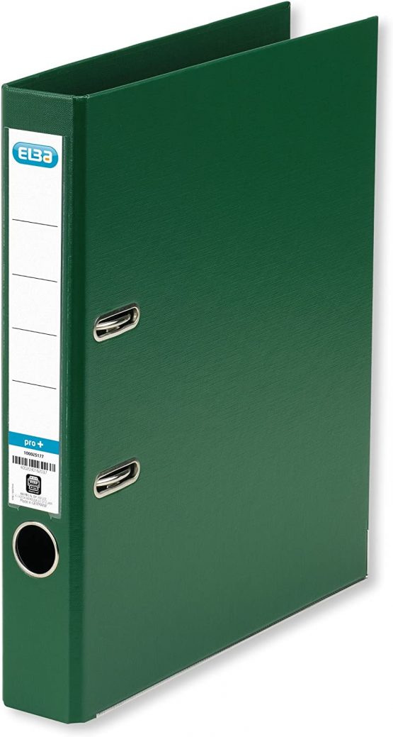Elba Smart Pro+ 10464GN Folder A4 5 cm Spine Interchangeable Spine Label 10 Items Green
