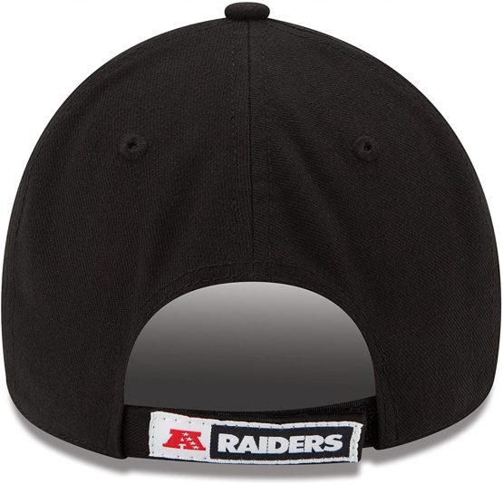 New Era Men's The League 9Forty Oakland Raiders Official Team Colour Baseball Cap - Image 3