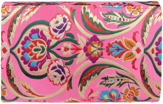 Girly HandBags Baroque Flower Clutch Bag - Image 3