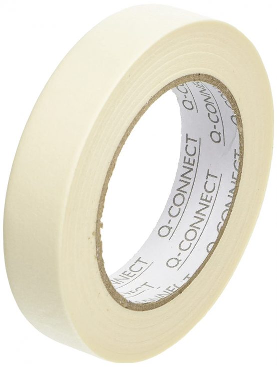 Q-Connect KF01789 Masking Tape 24mm x50m(Pack of 12)