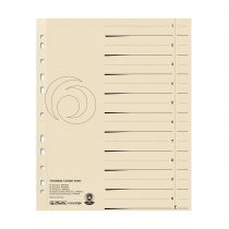 Herlitz A4 Subjects Divider - Buff (100 Pieces)