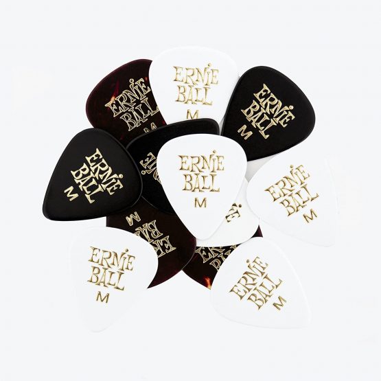 Ernie Ball Medium Assorted Color Cellulose Picks, bag of 12 - Image 2