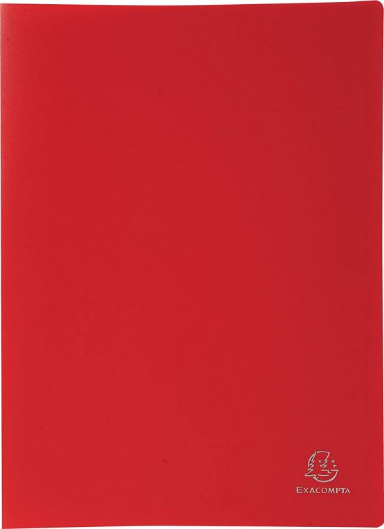 Exacompta Soft PP Welded Display Book, A4, 80 Pockets - Assorted Colours, Pack of 8 - Image 3