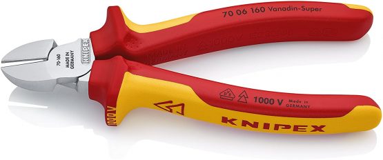 KNIPEX Diagonal Cutter 1000V-insulated (160 mm) 70 06 160 - Image 2
