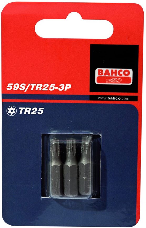 BAHCO IR59S/TR9-3P 3XBITS TR9 25MM 1/4 Standard
