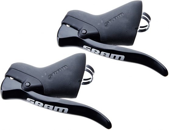 SRAM S500 Brake Lever Set Aluminium Levers for Drop Bars - Black - Image 2