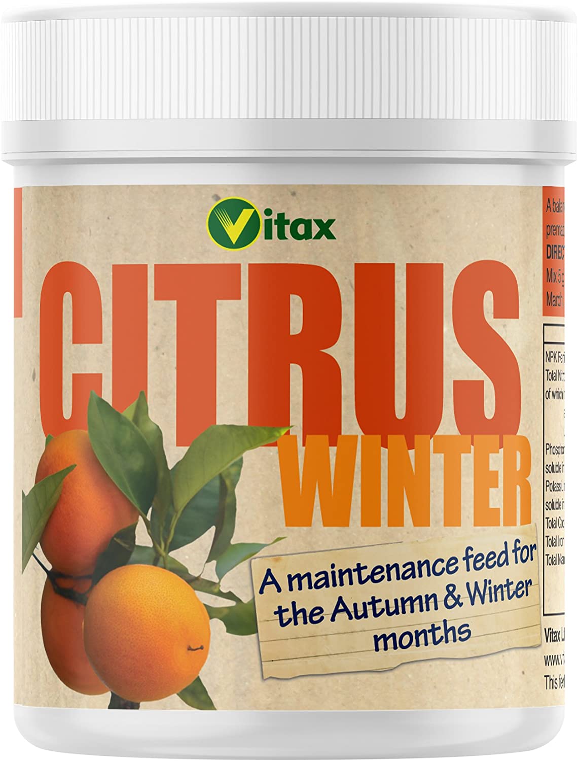 Vitax Ltd Citrus Feed for Winter Soluble Plant
