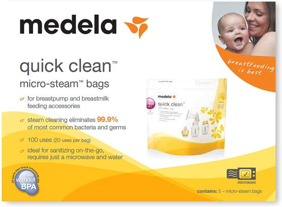 Medela Quick Clean Micro-Steam Bags - Image 2