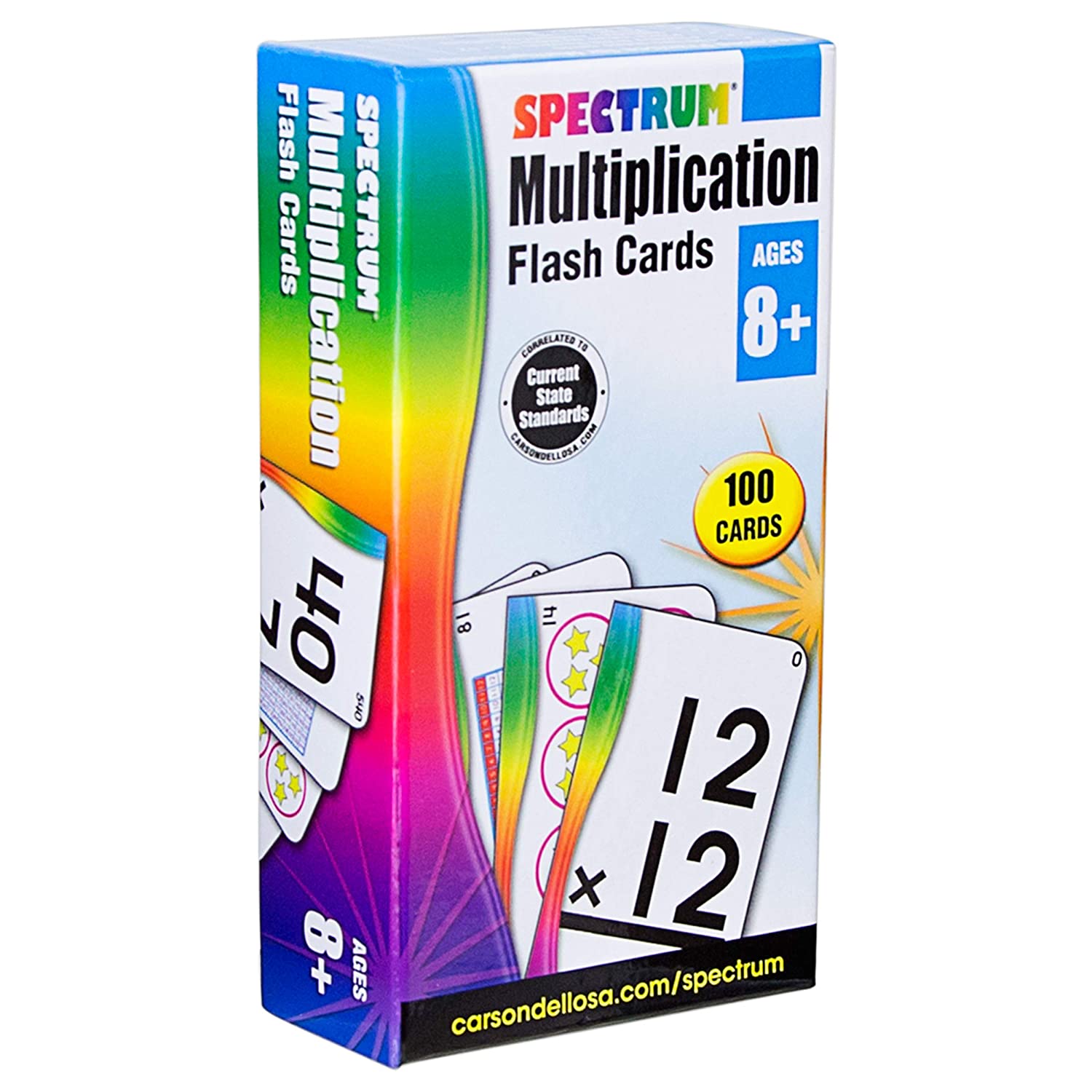 Carson Dellosa Spectrum Flash Cards Multiplication – BigaMart