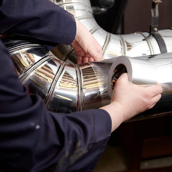 Everbuild Mammoth Aluminium Tape, Heat and Light Reflective Tape, Silver, 50 mm x 45 m - Image 3
