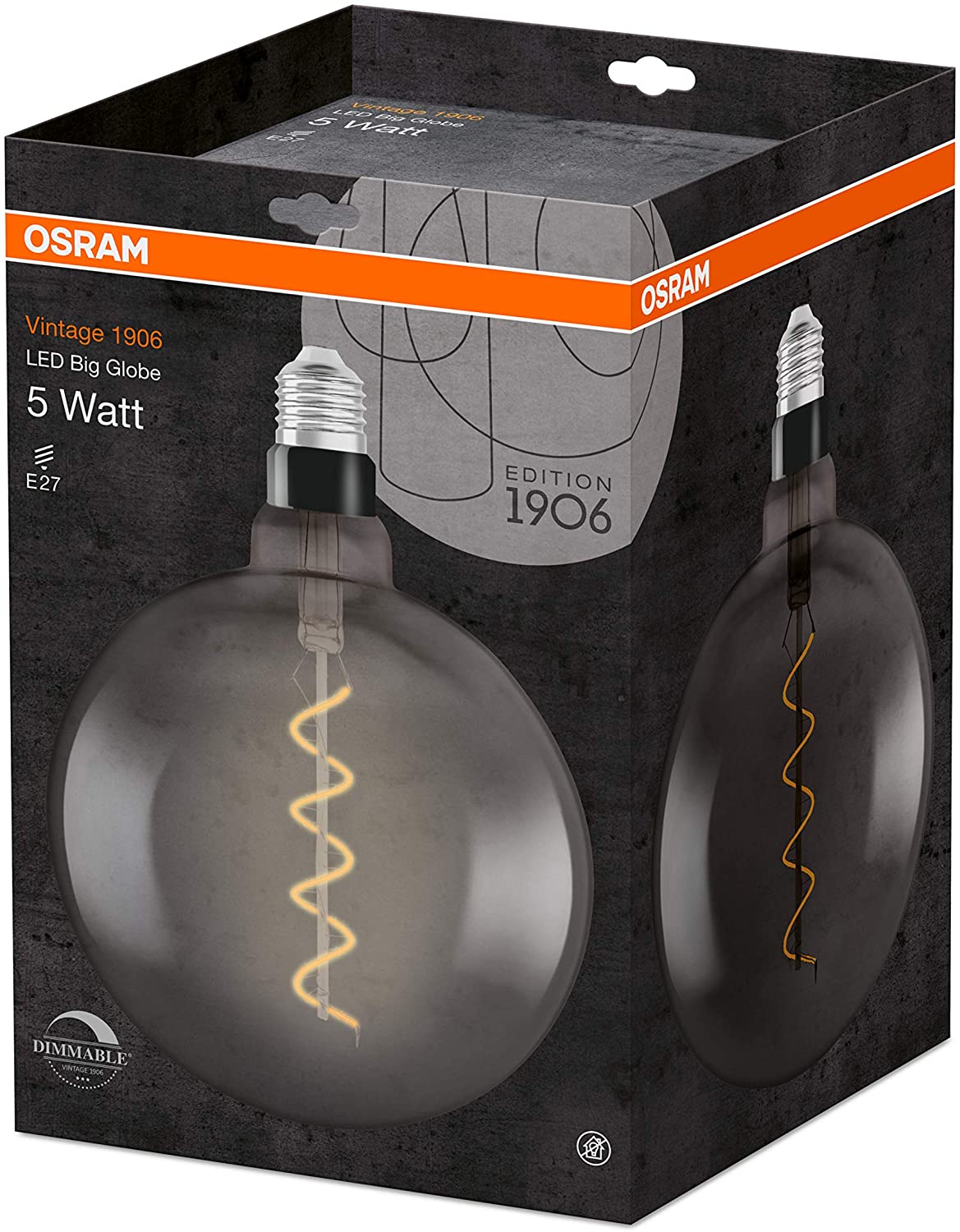 OSRAM LED Vintage Edition 1906, Smoke Coloured Glass, Nicht zutreffend, Warm White - Image 3
