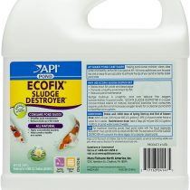 API POND ECOFIX SLUDGE DESTROYER Pond Water Clarifier and Sludge Remover Treatment 1.89 L Bottle