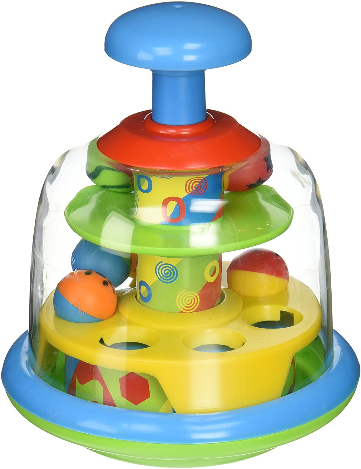 Funtime Spinning Popping Pals Toy, 0