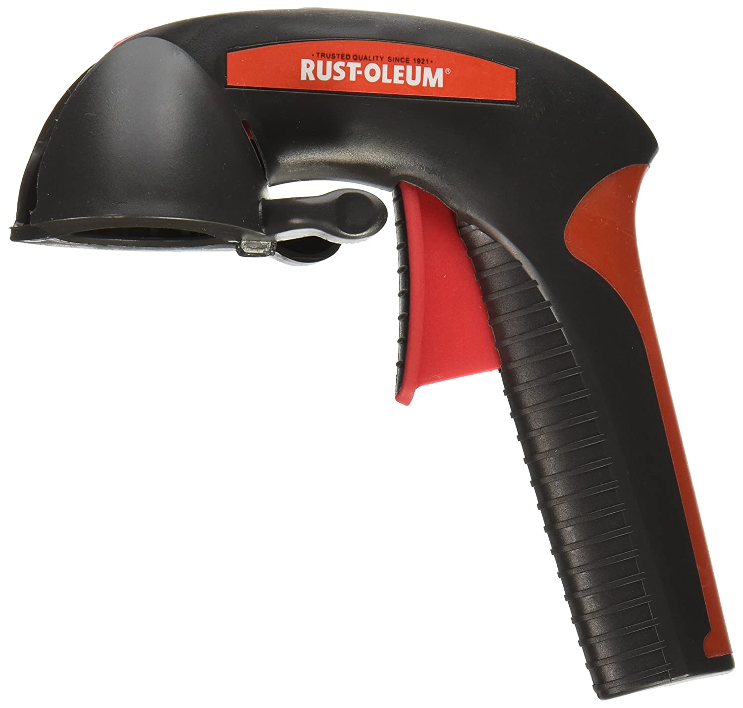 RUST-OLEUM V241526 Hard Hat Spray Handle, for Easy Spraying grey