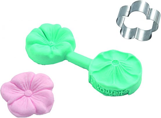 silikomart Silicone Mould Sugarflex Mini Flower, Light Blue