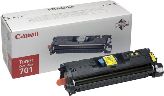 Canon 701 - iSEnsys CRG 701 C CRG701Y CRG701 Y CRG 701Y 9284A003 colour laser cartridge - 1 x yellow MF8180 MF8180C LBP5200 MF 8180 MF 8180C LBP 5200