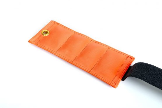 Weight cuff - Cando wrist and ankle weights - 340 g, orange - alternative to dumbbells - Image 4