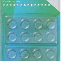 3M SJ5344 Bumpon Noise/Slip Stopper Transparent 19.0 mm
