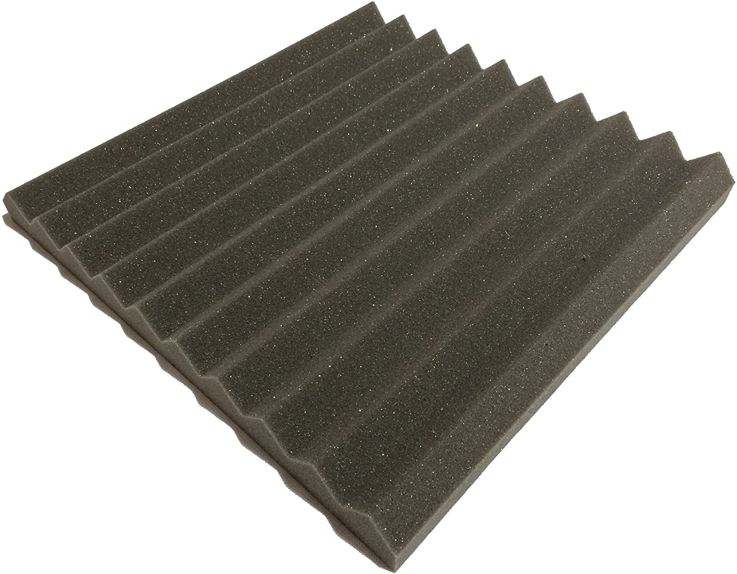 Advanced Acoustics Premium Wedge Acoustic Treatment Studio Foam Tile Pack - 24 Tiles, 381mm x 381mm Each, 3.34m² Coverage - Image 2