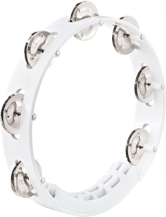 MEINL Percussion Headliner Serie Tour Tambourine - WH White (HTT8WH)