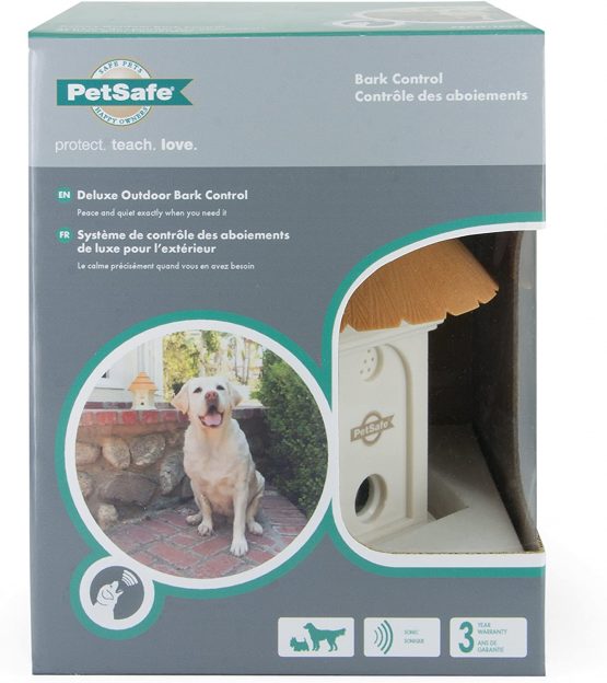 PetSafe Deluxe Outdoor Bark Control, 15 Meter Range, Automatic, Ultrasonic, Anti Bark for Dogs - Image 2