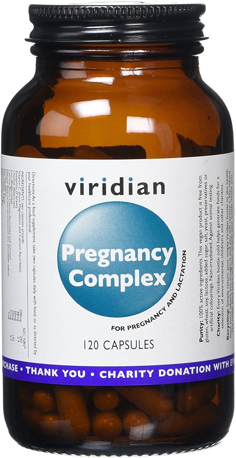 Viridian - Pregnancy Multivitamin Formula - 120 Caps, 120 count (Pack of 1)