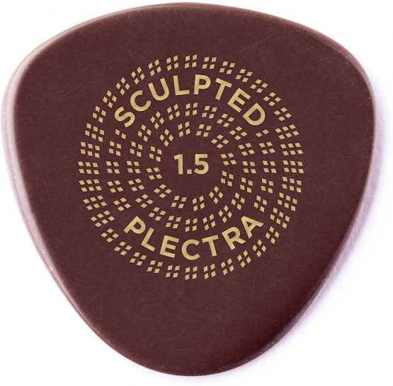 Dunlop Primetone Semi-Round 1.5mm Sculpted Plectra (Smooth) - 12 Pack - Image 2
