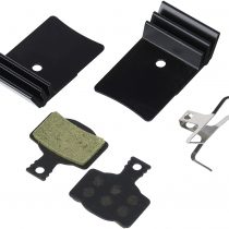 Clarks VX857C Organic Disc Brake Pads, Silver